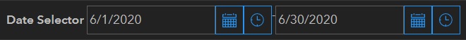 Date selector